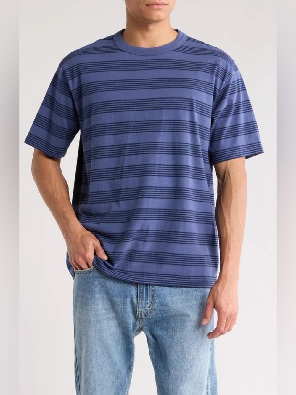 Abound • NWT Oversize Stripe Cotton T-Shirt